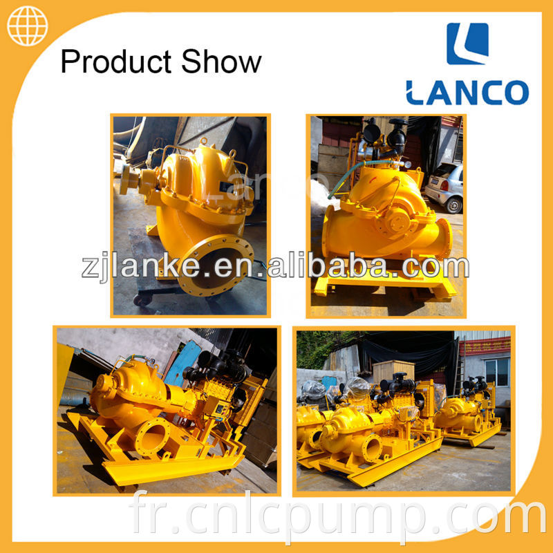 Lanco Brand TPOW Series Pompe agricole à grains épuisés de grande capacité